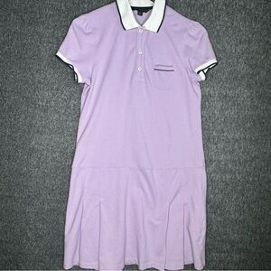 Brooks Brothers spring tennis polo dress, Sz Large‎